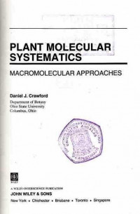 Plant molecular systematics:macromolecular Approaches