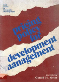 Pricing Policy for Development Management