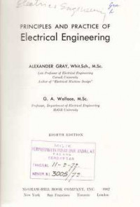 Principles And Practice Of Electrical Engineering