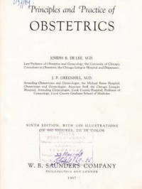 Principles And Practice Of Obstetrics