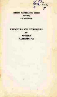 Principles And Techniques Of applied Mathematics