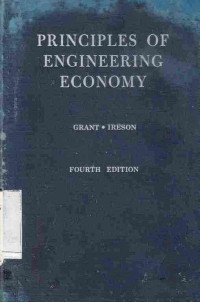 Principles of Engineering Economy