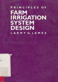 Principles Of Farm Irrigation System Design