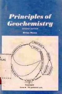 Principles Of Geochemistry