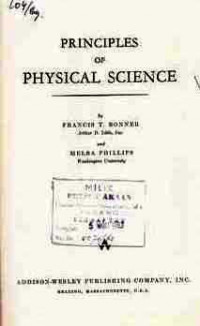 principles of physical science