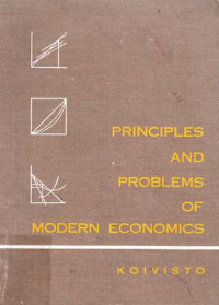 Principles and Problems of Modern Economics