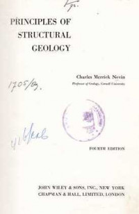 Principles of Structural Geology