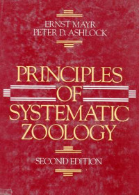 Principles of Systematic Zoology