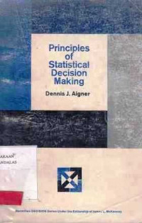 Principles of statistical decision Making