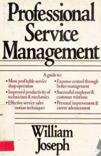 Professional Service Management