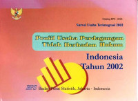 Profil Usaha Perdagangan Tidak Berbadan Hukum Indonesia Tahun 2002