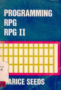 Programming RPG RPG II