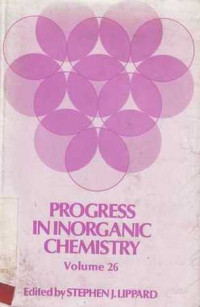 Progress In Inorganic Chemistry Volume 26