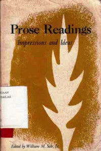 Prose Readings: Impression And Ideas