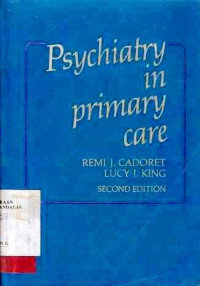 Psychiatry in Primary care