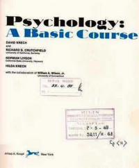 Psychology: A Basic Course