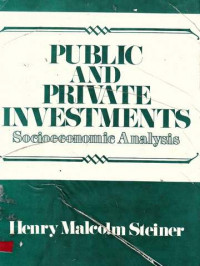 Public and Private Investments  Socioeconomic Analysis