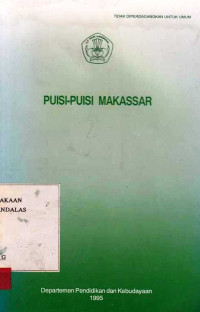 Puisi-puisi makassar / Muhammad Sikki