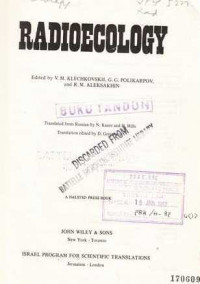 RADIOECOLOGY