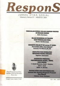 Jurnal Etika Sosial; Respons