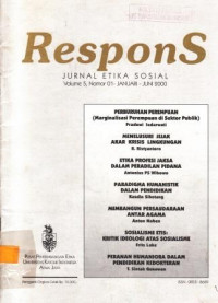 Jurnal Etika Sosial: Respons