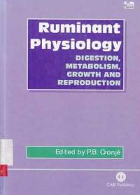 RUMINANT Physiology  Digestion  Metabolism  Growth and Reproduction