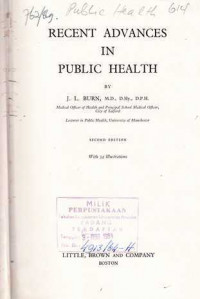 Recent Advances in Public Health