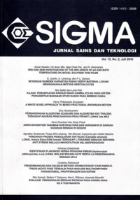 Jurnal Sains dan Teknologi Vol. 13 No. 2 Juli 2010