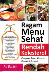 Ragam Menu Sehat Rendah Kolesterol