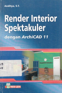 Render interior spektakuler dengan ArchiCAD 11