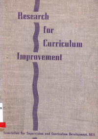 Research For Curriculum Improvenment