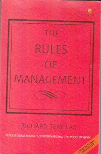 The Rules Of Management