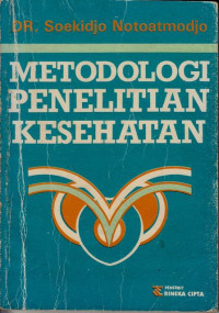 Metodologi Penelitian kesehatan