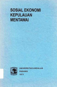 Sosial Ekonomi Kepulauan Mentawai