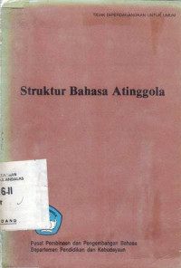 Struktur Bahasa Atinggola