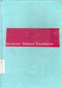 Struktur bahasa Kendayan