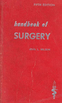 Handbook of Surgery