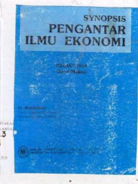 Synopsis pengantar ilmu ekonomi ; bagian dua teori makro