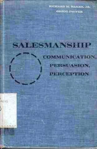 Salesmanship  Comunication Persuasion Perception