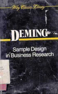 Sample Design In Business Research