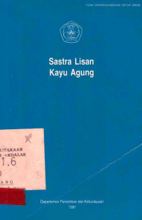 Sastra Lisan Kayu Agung / PPBSID