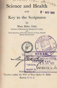 Science and Health with Key to the Scriptures