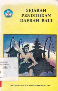 Sejarah pendidikan daerah bali