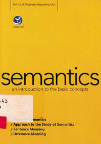 Semantics : an Introduction to the basic Concepts