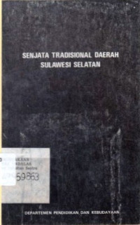 Senjata Tradisional Daerah Sulawesi Selatan