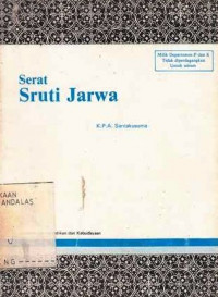 Serat Sruti Jarwa