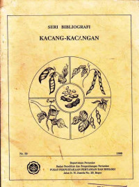 Seri Bibliografi Kacang - Kacangan No. 39 1990