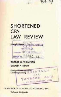 Shortened cpa Law Review