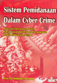 Sistem Pemidanaan Dalam Cyber Crime: Alternatif Ancaman Pidana Kerja Sosial dan Pidana Pengawasan Bagi Pelaku Cyber Crime