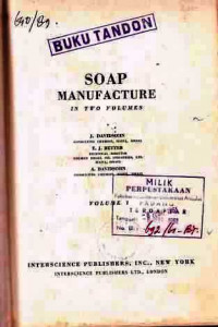 Soap Manufacture